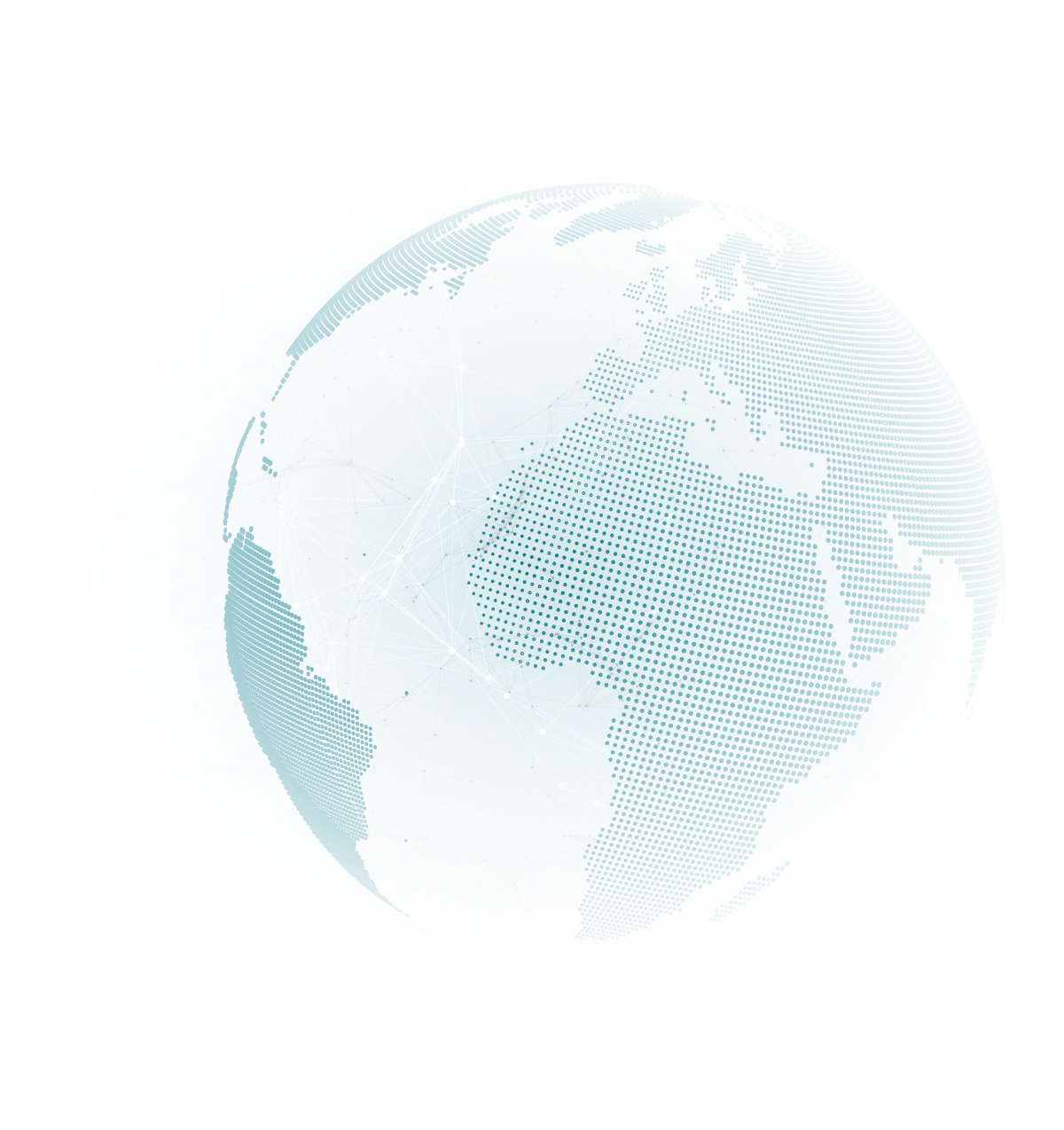 Globe illustration representing cross-region disaster recovery infrastructure